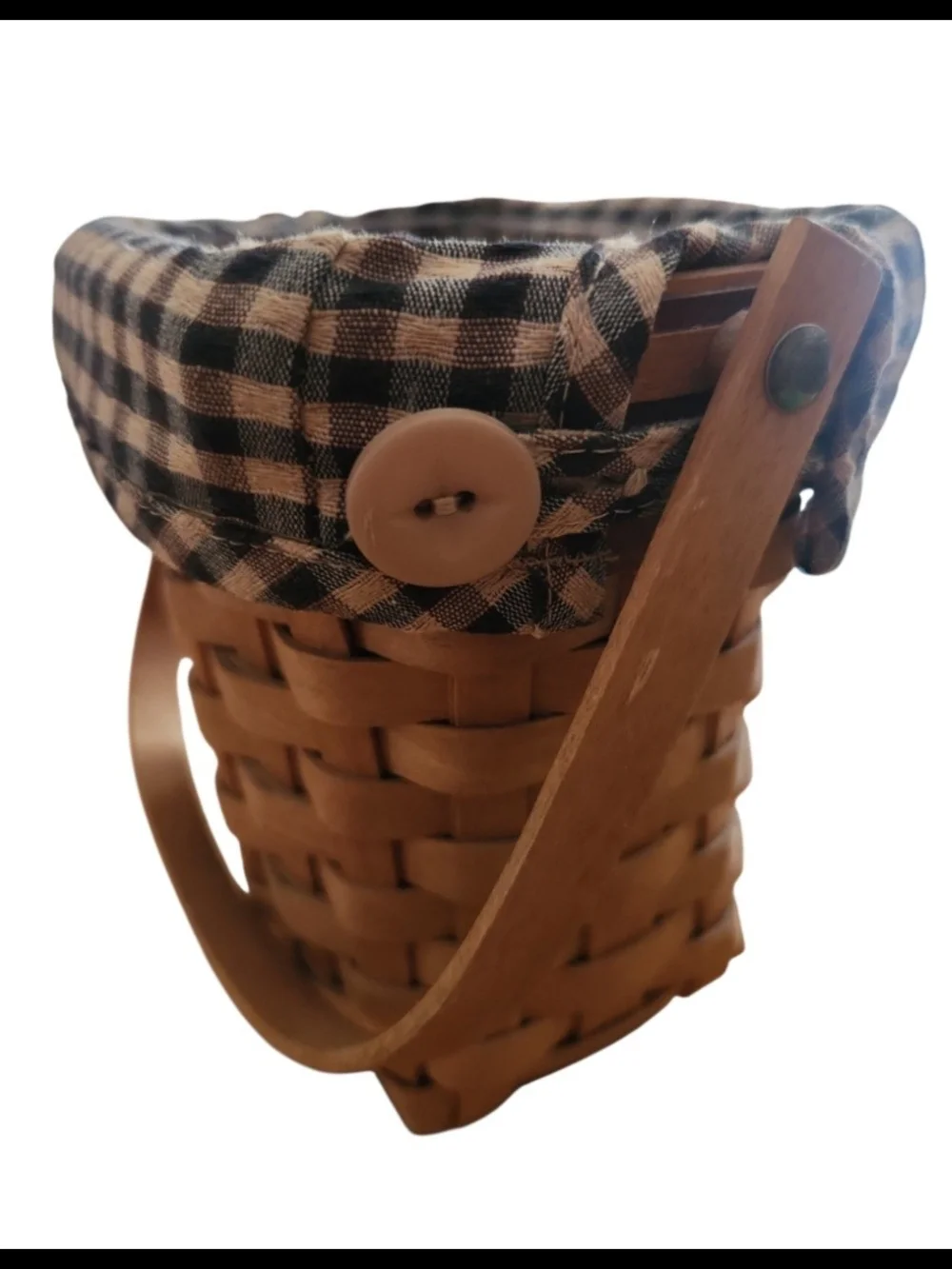 Longaberger 2006 Dresden Tour Basket w/ Plastic Protector & Fabric Liner